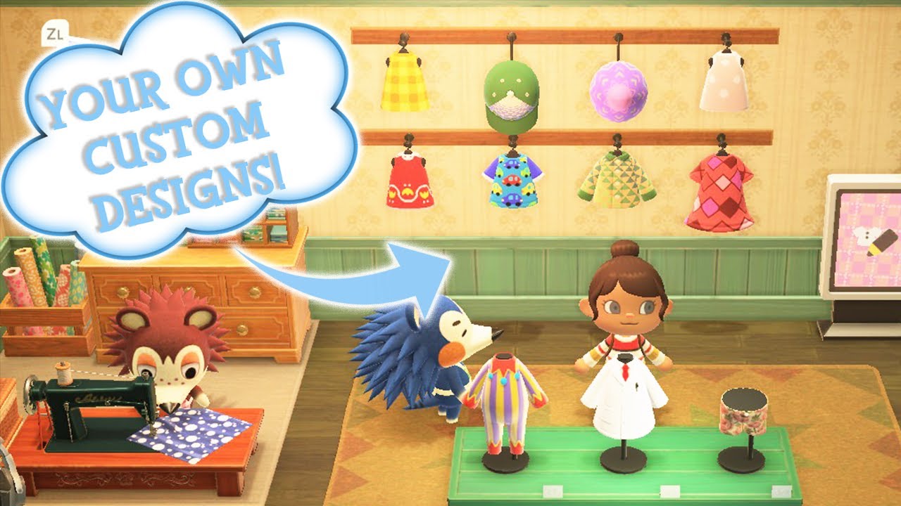 Display your designs in Able Sisters Shop! | ANIMAL CROSSING NEW ...