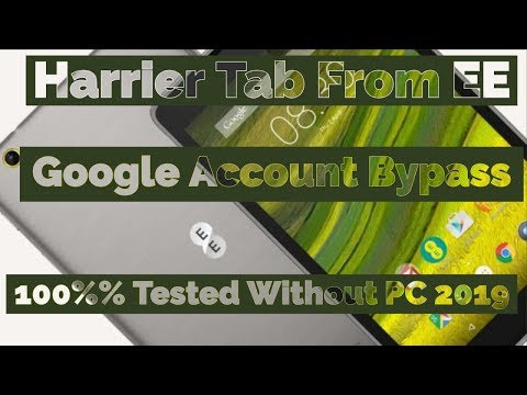Harrier Tab EE Frp Bypass | EE Tab Google Account Bypass | Without PC |