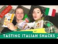 trying ITALIAN Snacks with my Italian bf - Snack Surprise UK