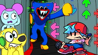 Friday Night Funkin HUGGY WUGGY ANIMATED REMASTER &amp; Pibby Playtime! FNF Mods 142