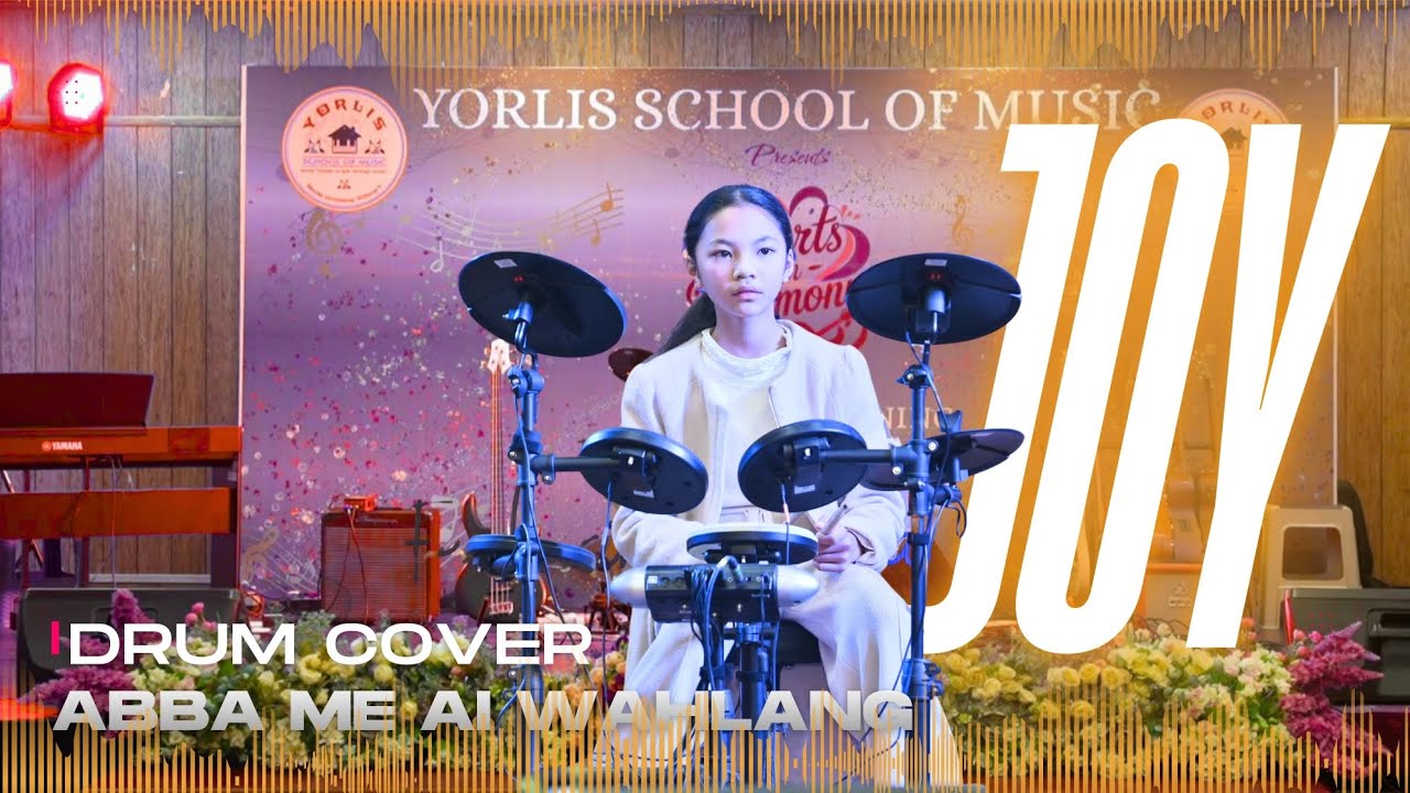 Hearts in Harmony 2025 || JOY Feat Martin Smith Gateway Worship Drum Cover by Abba Me Ai Wahlang