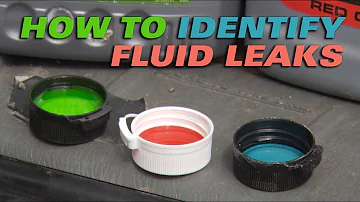 How to Identify Fluid Leaks - Tip Of The Week