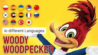 Woody woodpecker in different languages meme