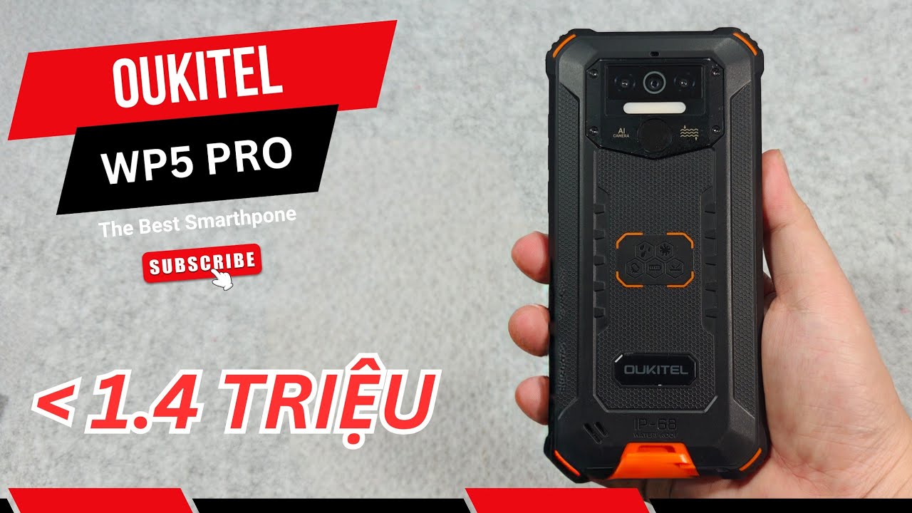 Oukitel WP5 Pro with 1.4 million - Super durable, long battery