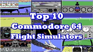 Top 10 Commodore 64 Flight Simulators