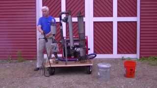 How to start a generator on wood gas