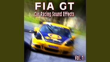 Thumbnail of Fia Gt Car Race Racing Ambience with Close up Medium Fast Left to Right Pass Bys Take 2