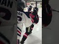 On the boards puck #battle #hockeyhighlights in #chicago