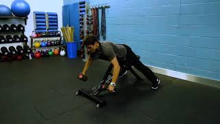 Incline Bench Prone Dumbbell Reverse Fly
