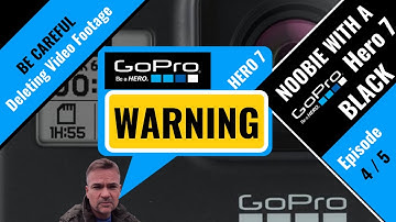 Deleting Erase Video Files From SD Card - GoPro Hero 7 Black Problem