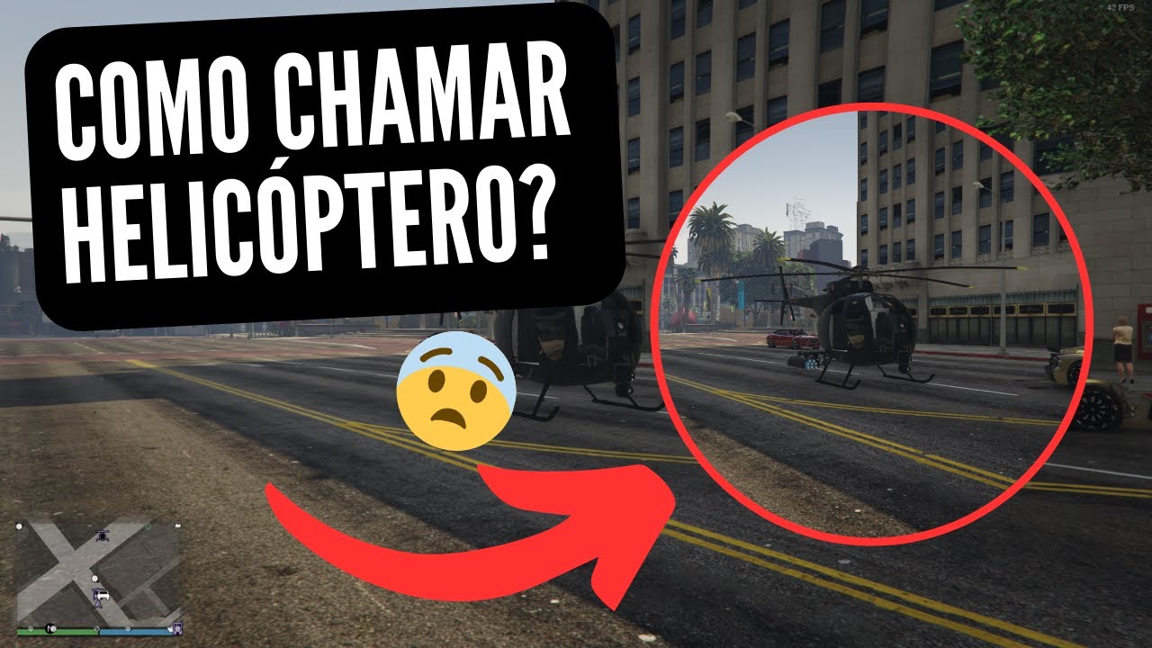 GTA V, Como chamar o helicóptero usando código no celular