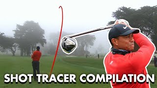 Tiger Woods Shot Tracer Compilation | 2020 PGA Championship