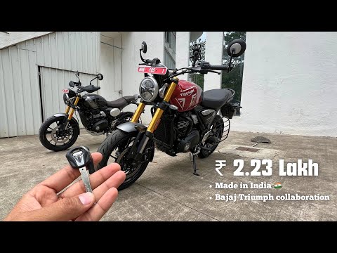 Triumph Speed 400 and Scrambler 400x First Impressions 🇮🇳 | Gagan Choudhary