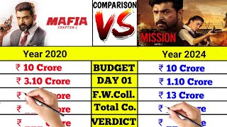 Arun Vijay movies Mafia Chapter 1 vs Mission Chapter 1 movie box office collection comparison।।