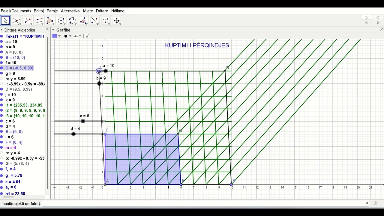 GeoGebra   Kuptimi i përqindjes