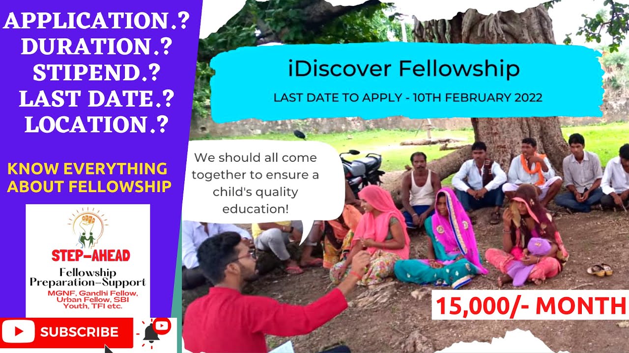 i-Discover Fellowship 2022 || Kshamatalaya and Edlegive || STEP AHEAD