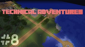 Technical Adventures #8- Genorator And Electric Furnace (Technic Pack)