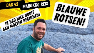 Download Lagu Dag 42 | Ik bezoek de BLAUWE ROTSEN! | Was ik hier maar NOOIT AAN BEGONNEN! | Reis naar Marokko! MP3