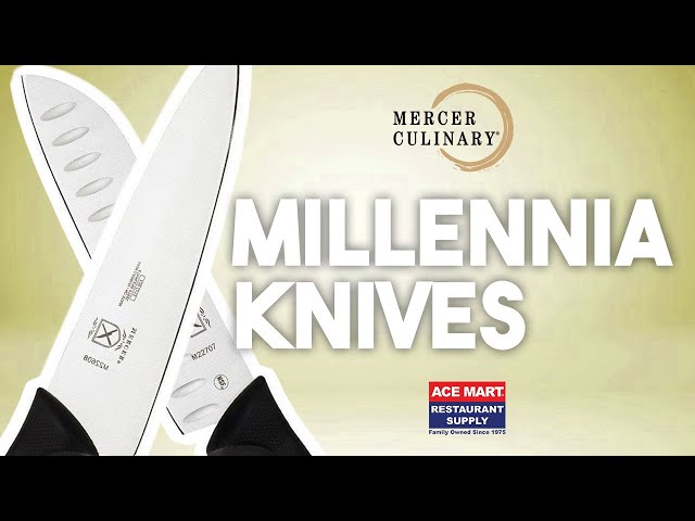 Mercer Cutlery Millennia 6 Produce Knife | Green Handle