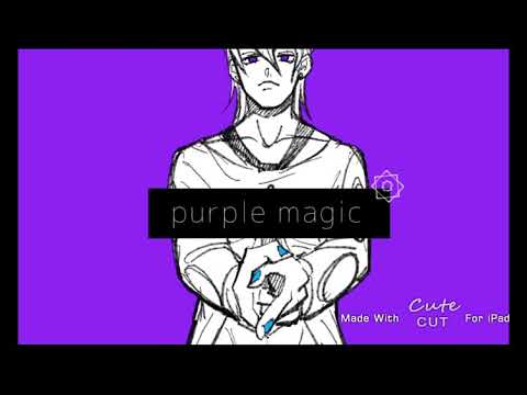 【ジョジョ5部手描き】パアプルマジック／パンナコッタ・フーゴ