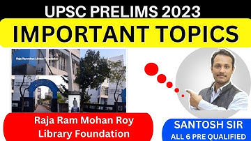PRELIMS 2023 MOST IMPORTANT TOPICS 2023 #iasprelims2023 #cseprelims#iaswithsantosh