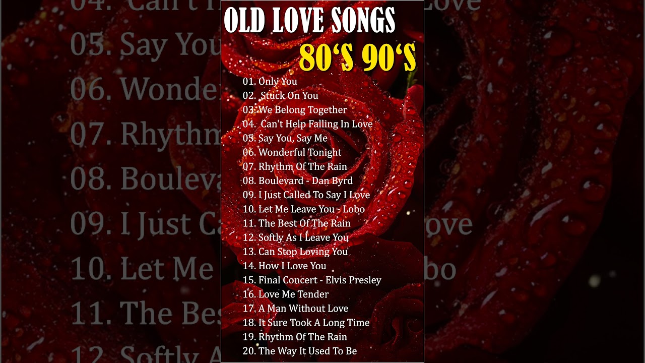 Best Old Love Songs 80s 90s 💖 Best Love Songs Ever 💖 Romantic Love Songs Of The 70s, 80s, 90s