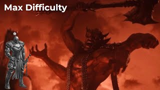 Oblivion with Old Knight - Max Difficulty