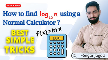 Find log value using simple calculator | Log value using square root | simple Tricks | CA foundation