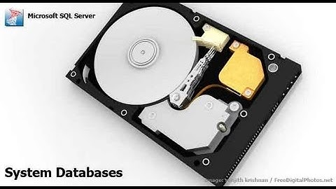 SQL Server - System Databases