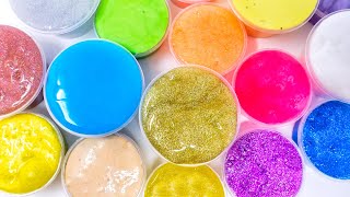 Mix it all! Fun Slime Mixing and Playing: Glitter Slimes, Butter Slimes, and Jelly Slimes ASMR