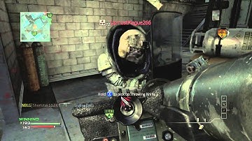 MW3 Javelin knife only! KILLED JUGGERNAUT!