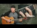 Acoustic guitar song lesson learn Eagles New Kid In Town with chords strum patterns rhythms complete