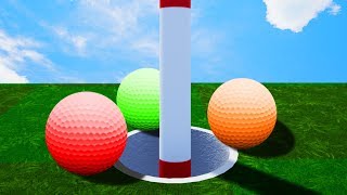 WHO WILL MAKE IT FIRST?! (Golf It)