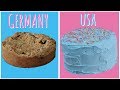 WOW!! CAKES SO DIFFERENT in Germany & USA 🎂🍰