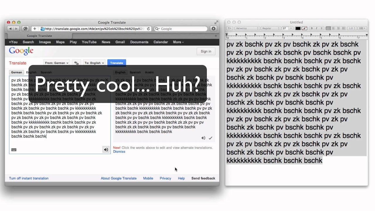 Google Translate Secret Trick YouTube Google Translate Secret Trick YouTube