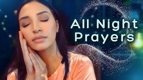 Christian ASMR | ALL NIGHT Bible Reading and Prayers Over You While You Sleep