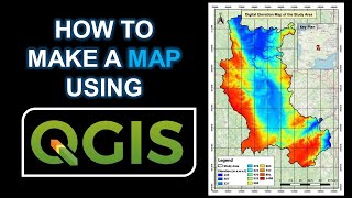 How to Make a Map using QGIS3