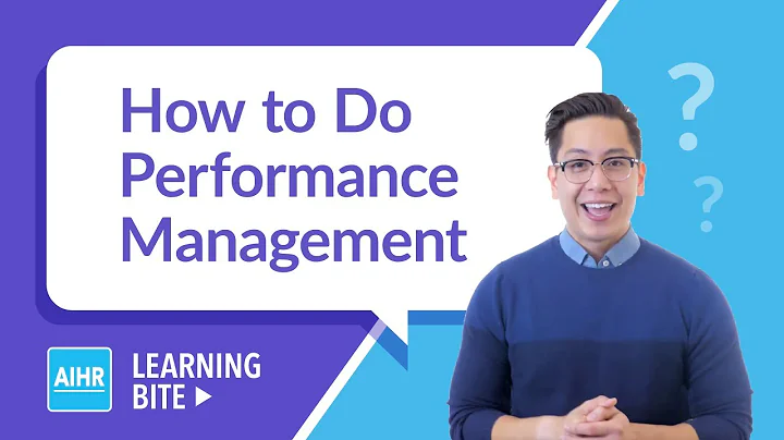 How To Do Performance Management | AIHR Learning Bite - DayDayNews