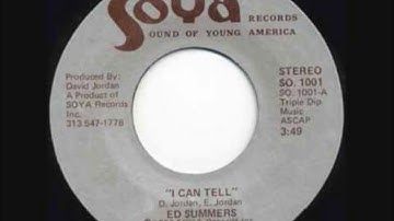 Ed Summers  -   I can tell