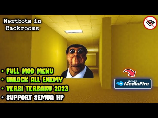 Nextbot In Backrooms Obunga Mod Apk [Mod Mod][Unlock Enemy][God Mod][Time  Control Ability] 