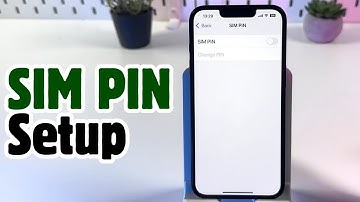 How to Enable or Disable the SIM PIN on iPhone 16e