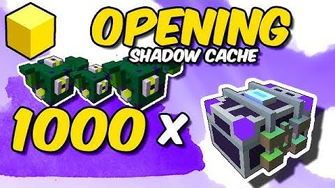 Opening 1000 Shadow Caches | NEED FRAGMENTS!!