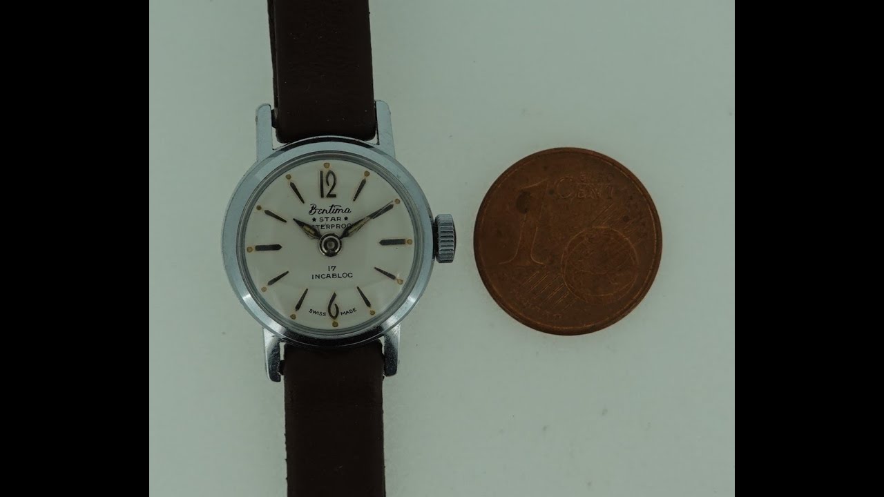 c1955 Ladies Bentima Star NOS vintage cocktail watch - better than