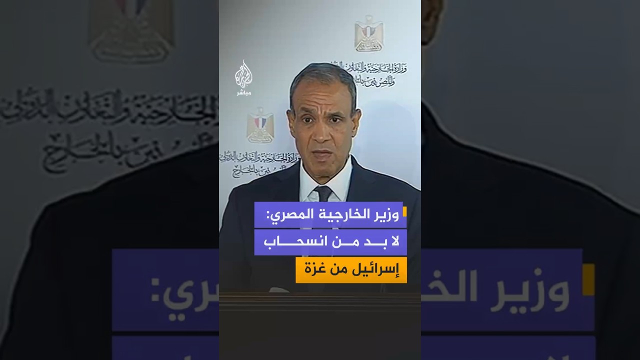 "جهودنا لن تتوقف".. وزير الخارجية المصري يؤكد أن جهود بلاده بشأن القضية الفلسطينية مستمرة
