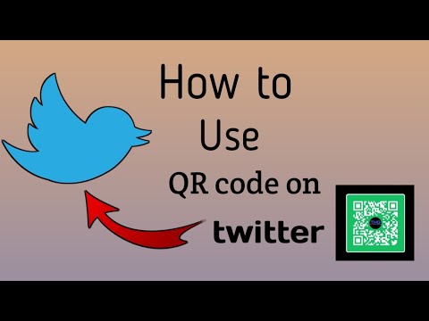 How to use QR code on twitter | twitter par QR code kaise use karein |