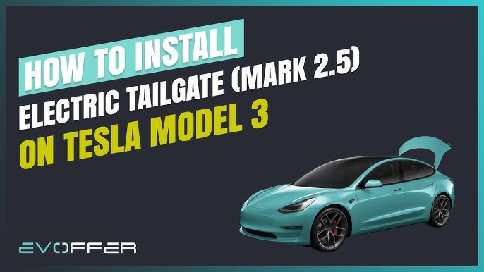 EVOffer (Tesla Offer) - Model 3/Y Tailgate Foot Activation v1