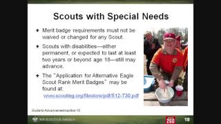 Información Merit Badge Counselor Orientation, Troop 260 Noticias