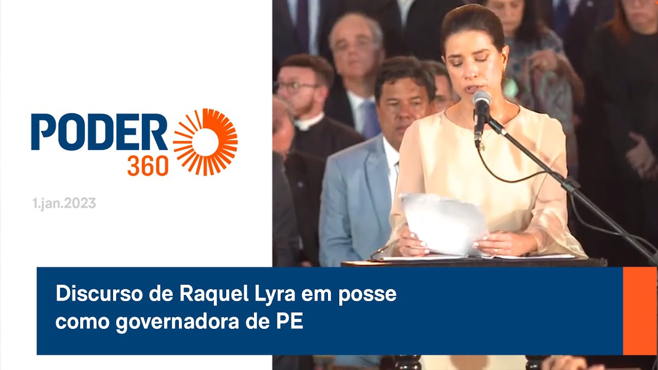Discurso de Raquel Lyra em posse como governadora de PE