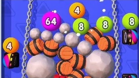Hard Level 110 Failed Attempt - Bubble Buster 2048 Gameplay