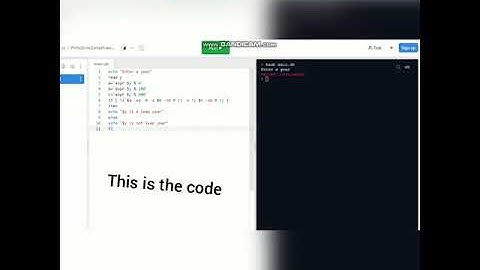 Leap year checking using shell script